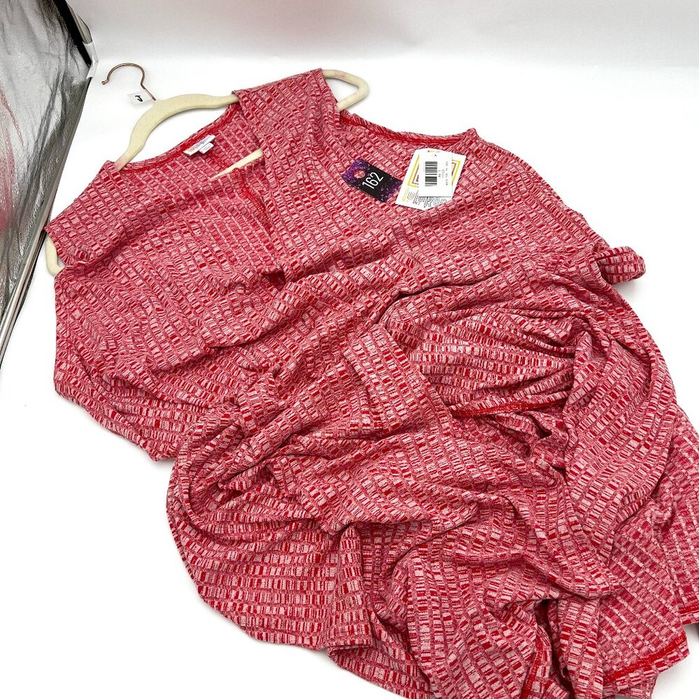 New With Tags LuLaRoe Joy Long Vest L (12-14)